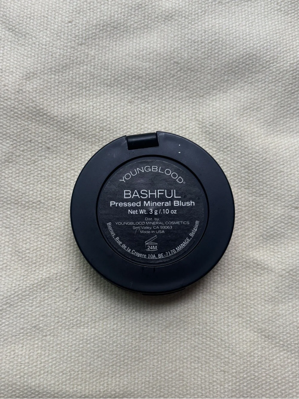 Youngblood Pressed Mineral Blush in BASHFUL